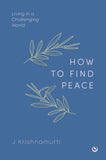 How To Find Peace